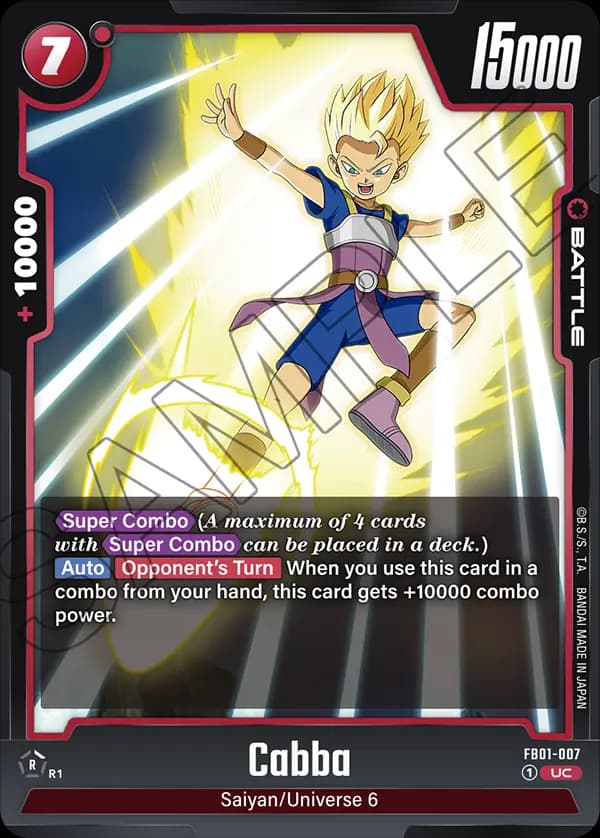 Cabba — UC, FB01