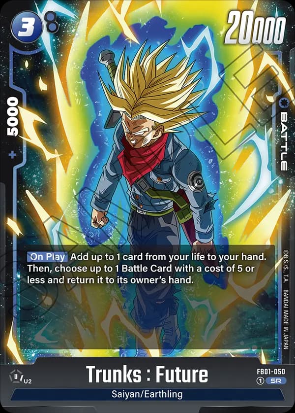 Trunks : Future — SR, FB01