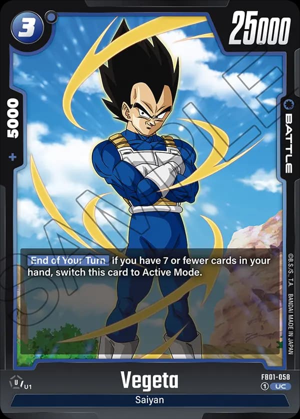 Vegeta — UC, FB01
