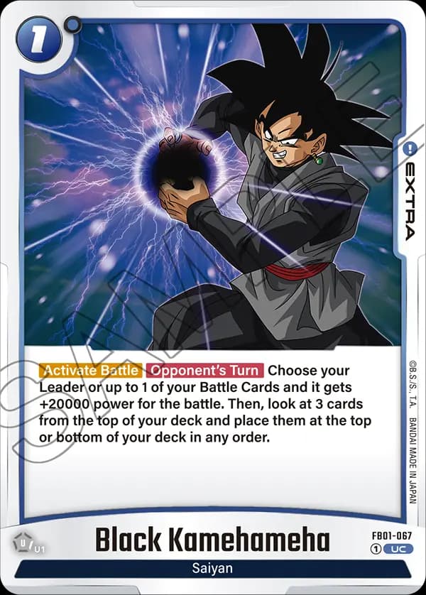Black Kamehameha — UC, FB01