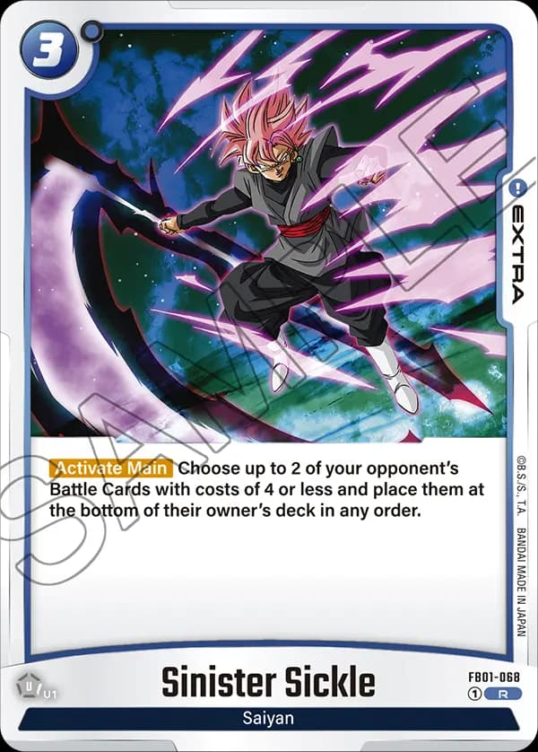Sinister Sickle — R, FB01