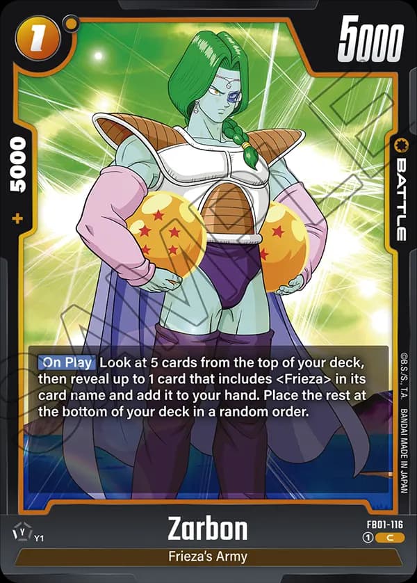 Zarbon — C, FB01