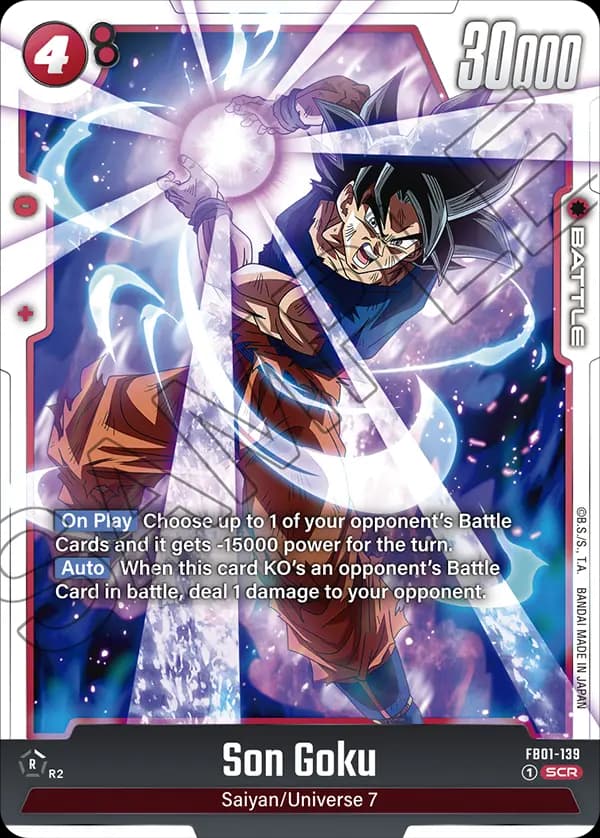Son Goku — SCR, FB01