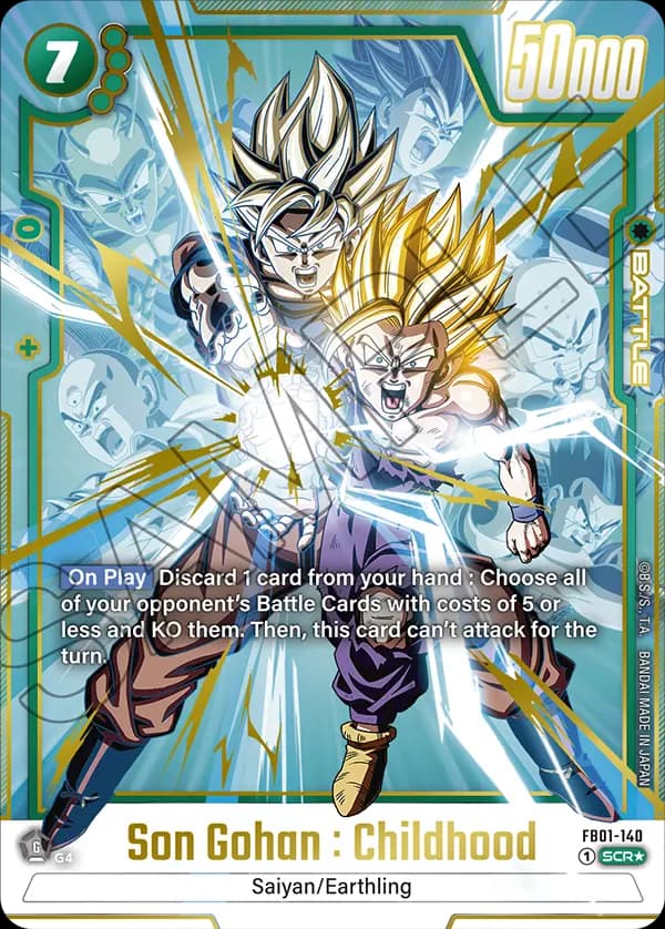 Son Gohan : Childhood — SCR*, FB01