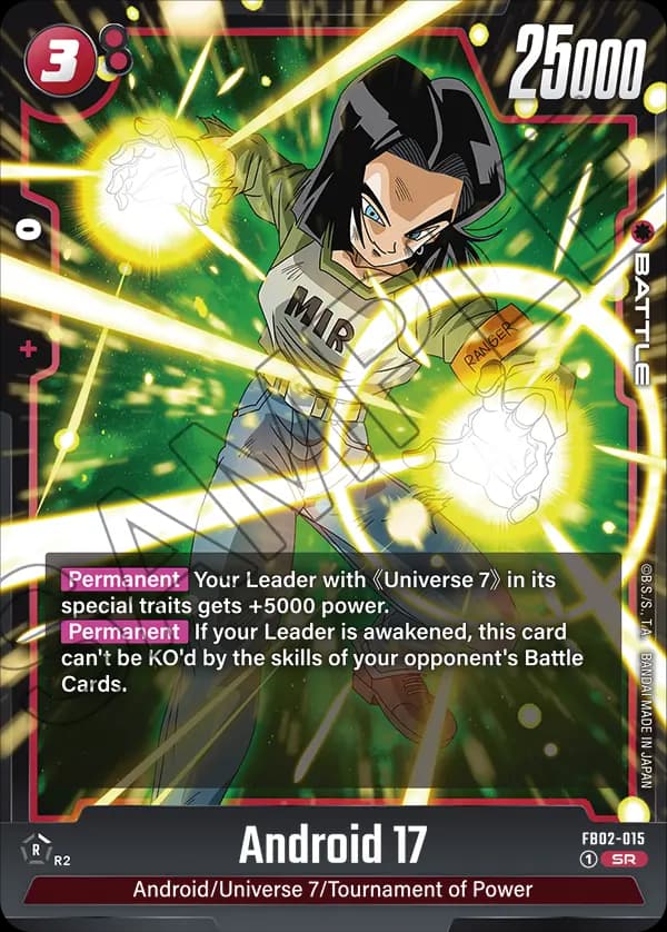 Android 17 — SR, FB02