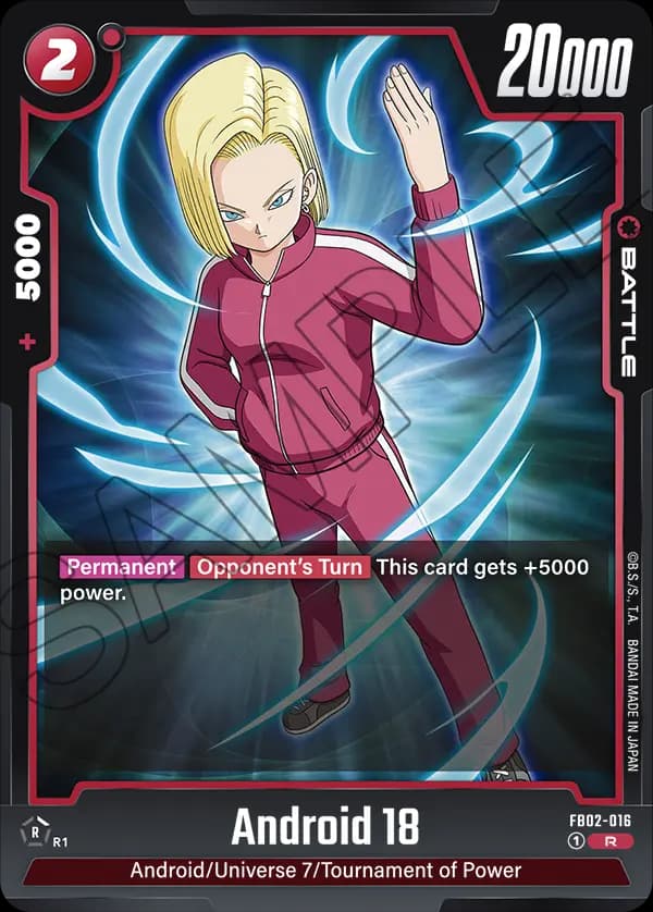 Android 18 — R, FB02