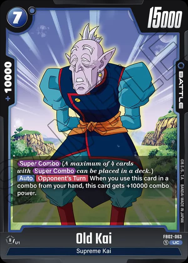 Old Kai — UC, FB02