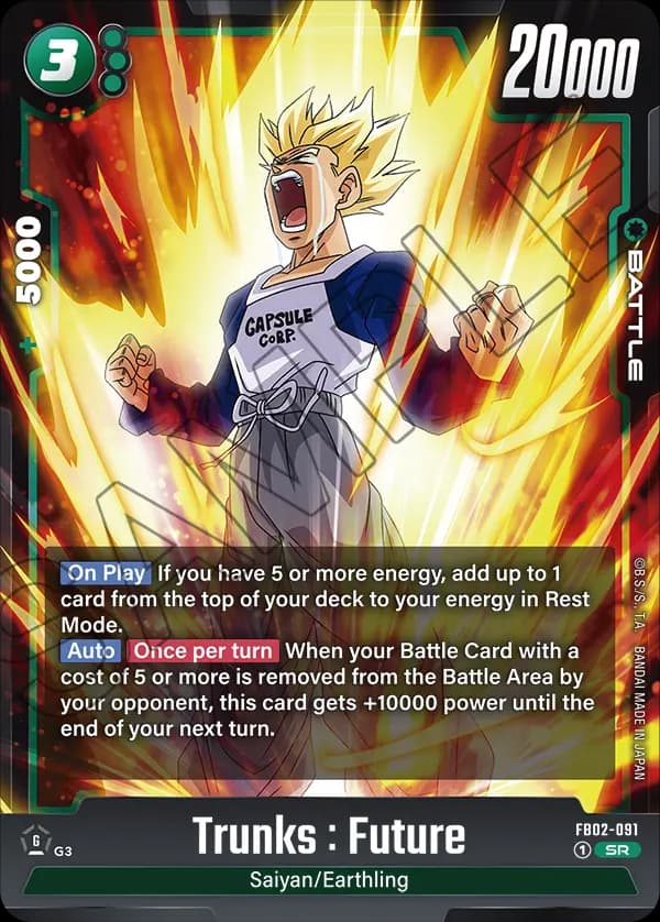 Trunks : Future — SR, FB02