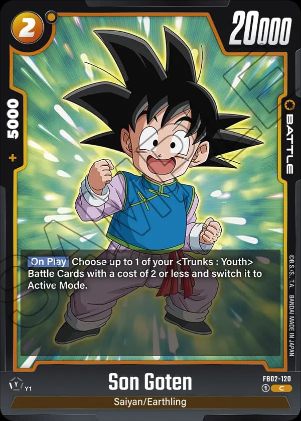 Son Goten — C, FB02