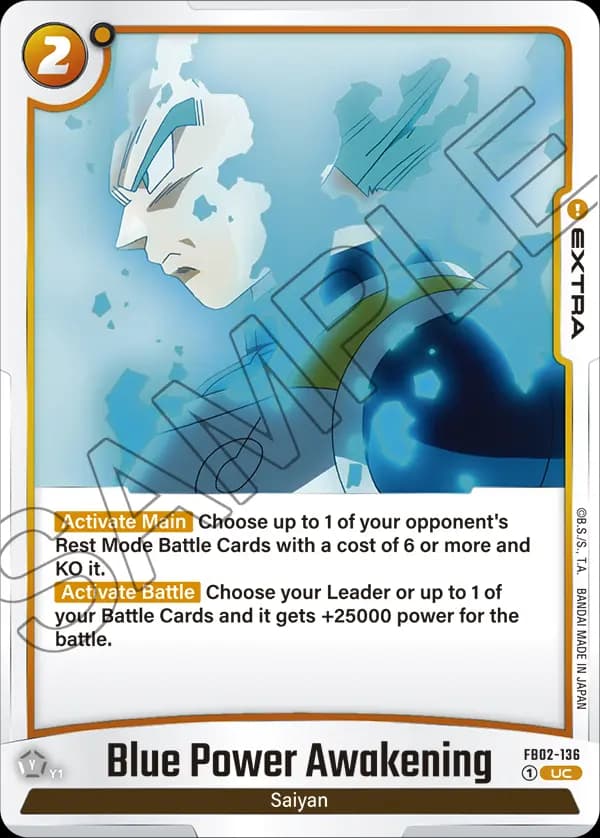 Blue Power Awakening — UC, FB02