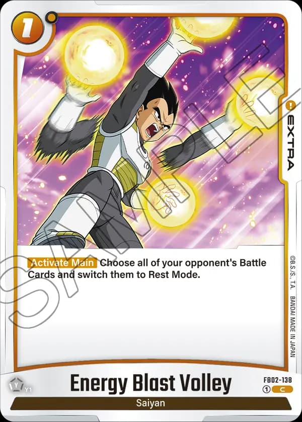 Energy Blast Volley — C, FB02