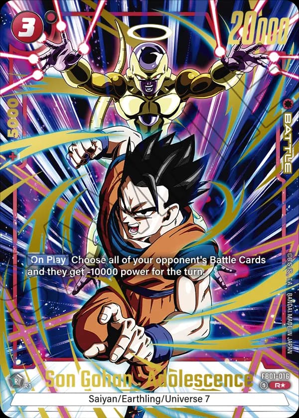 Son Gohan : Adolescence — R*, FB03