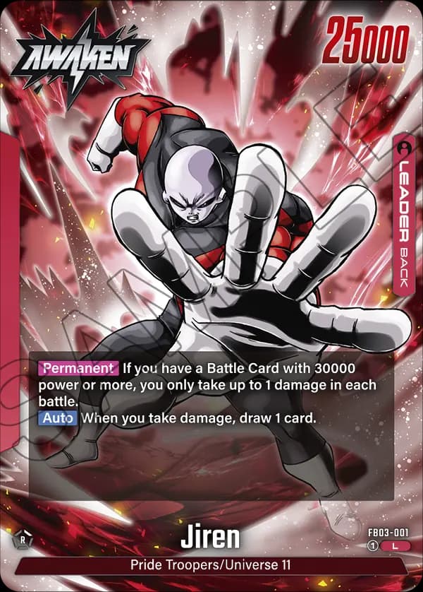 Jiren — L, FB03 — Verso
