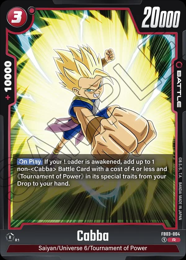 Cabba — R, FB03