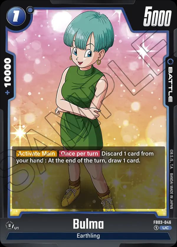 Bulma — UC, FB03