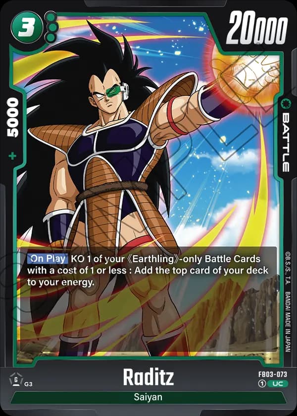 Raditz — UC, FB03