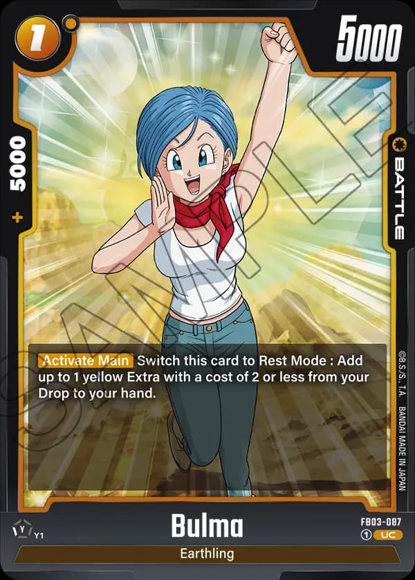 Bulma — UC, FB03