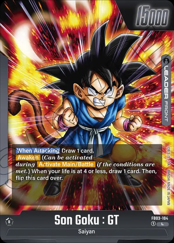 Son Goku : Gt — L, FB03