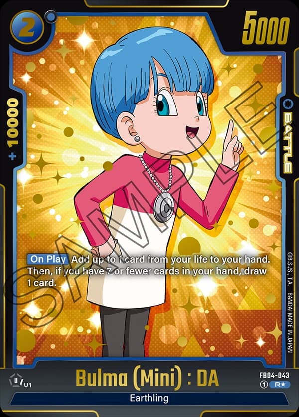 Bulma (Mini) : Da — R*, FB04