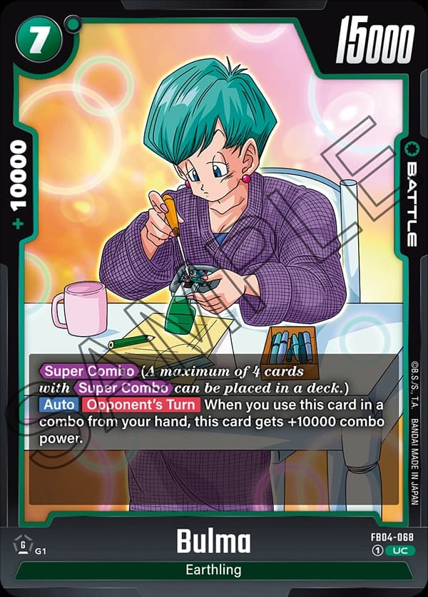 Bulma — UC, FB04