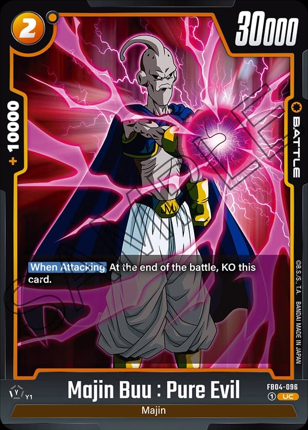 Majin Buu : Pure Evil — UC, FB04