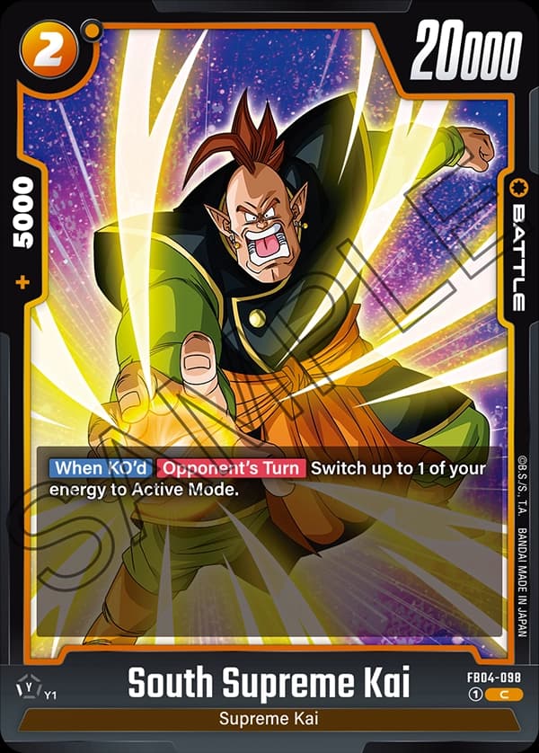 South Supreme Kai — C, FB04