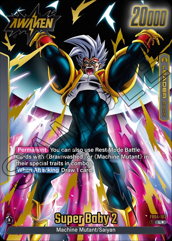 Baby Vegeta — L*, FB04 — Verso