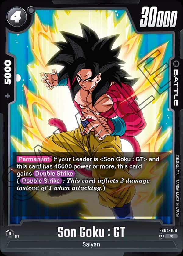 Son Goku : Gt — R, FB04