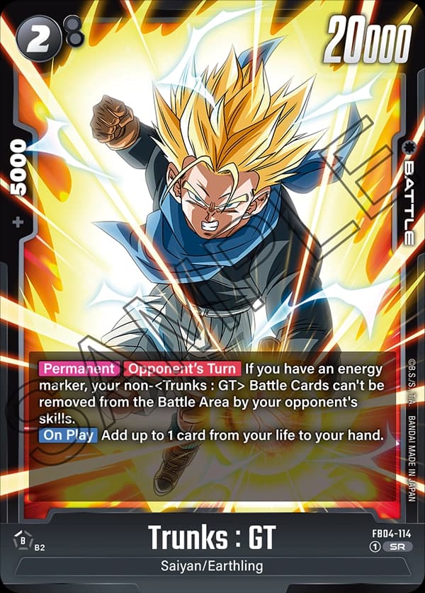 Trunks : Gt — SR, FB04