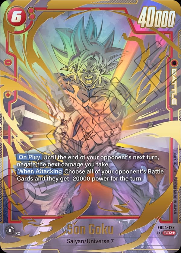 Son Goku — SCR*, FB04