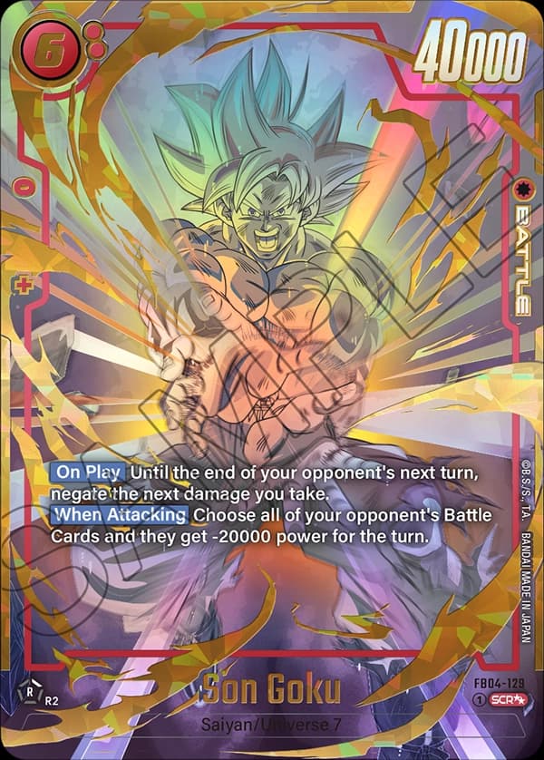 Son Goku — SCR**, FB04