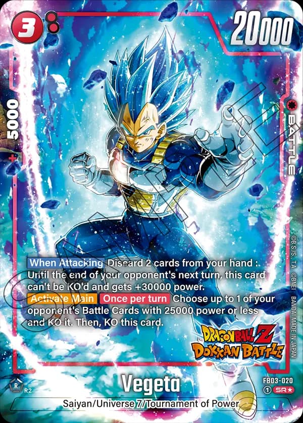 Vegeta — SR**, FB05