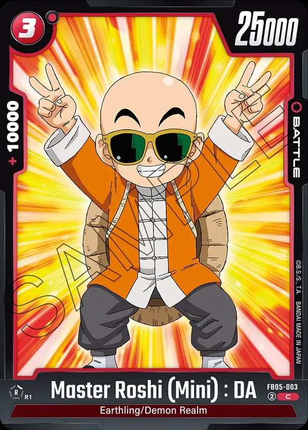 Master Roshi (Mini) : Da — C, FB05