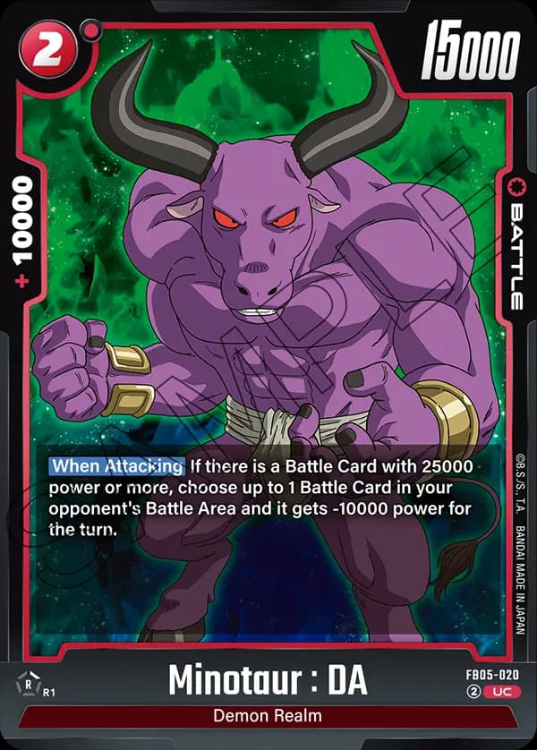 Minotaur : Da — UC, FB05