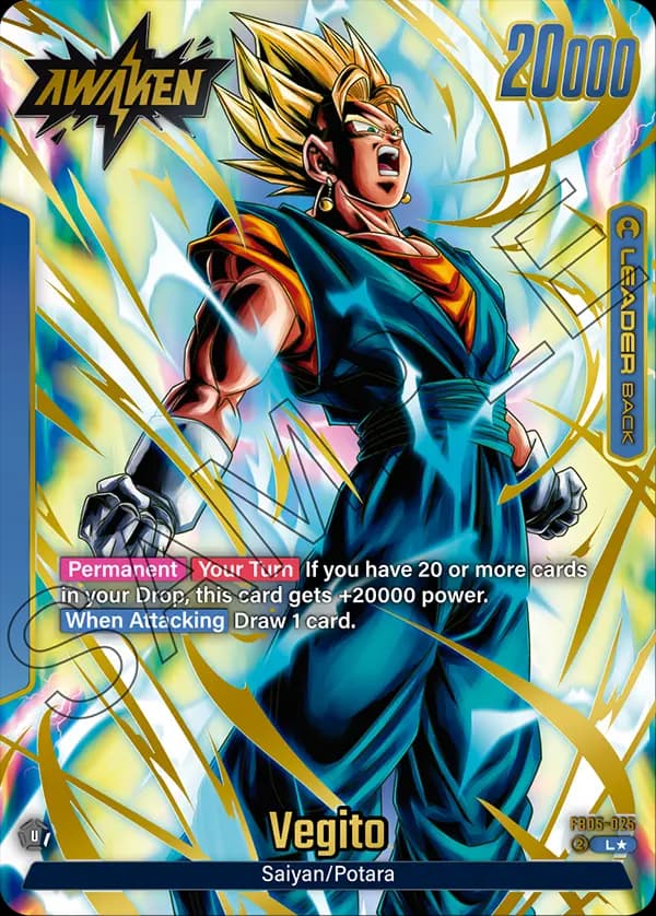 Vegito — L*, FB05 — Verso
