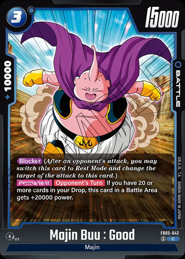 Majin Buu : Good — C, FB05