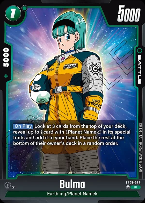 Bulma — R, FB05