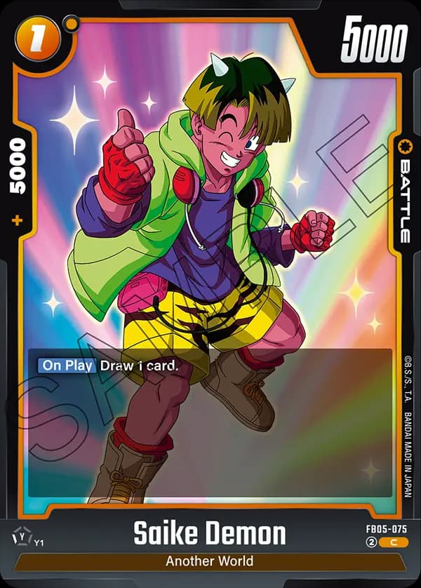 Saike Demon — C, FB05