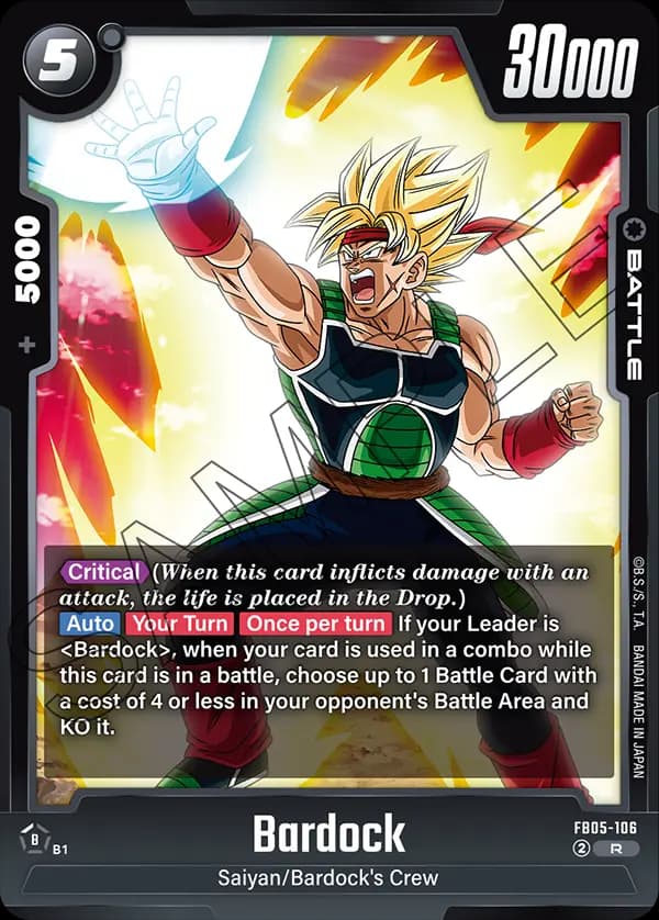 Bardock — R, FB05