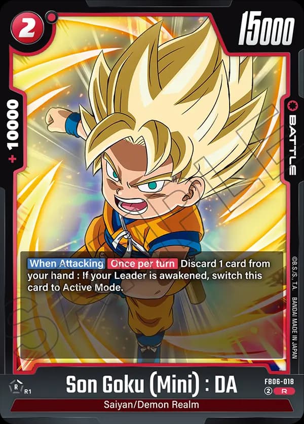 Son Goku (Mini) : Da — R, FB06