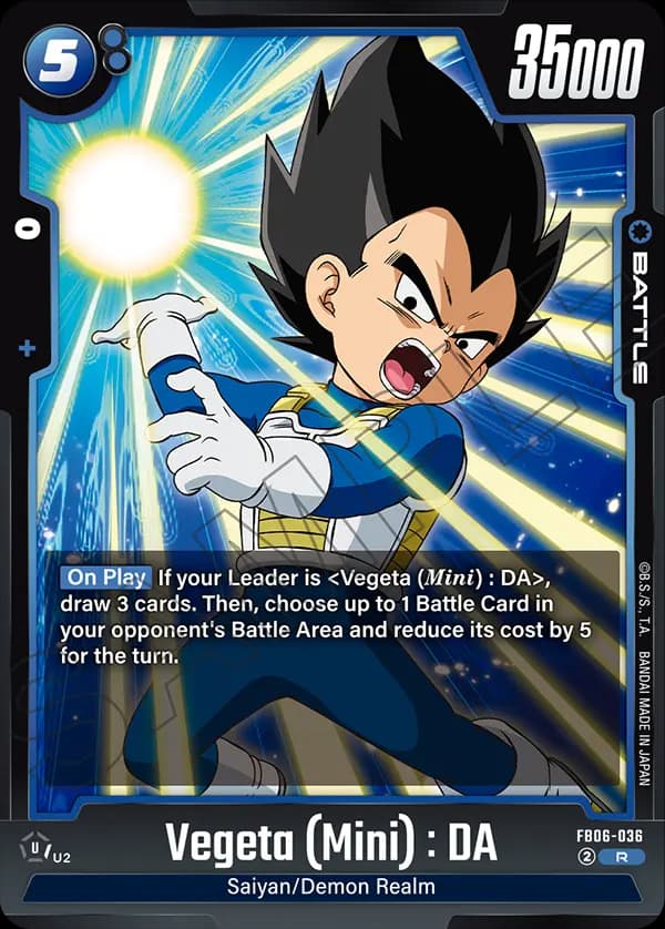 Vegeta (Mini) : Da — R, FB06