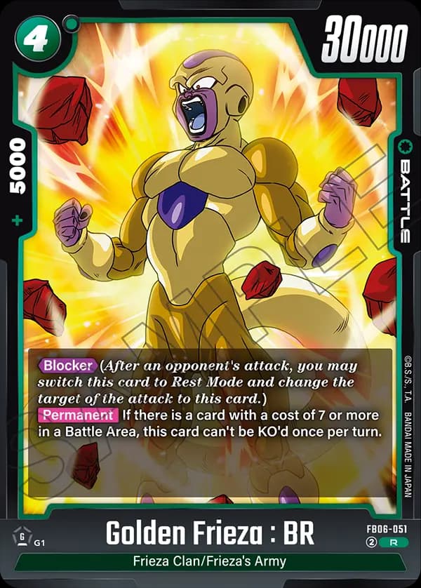 Golden Frieza : Br — R, FB06
