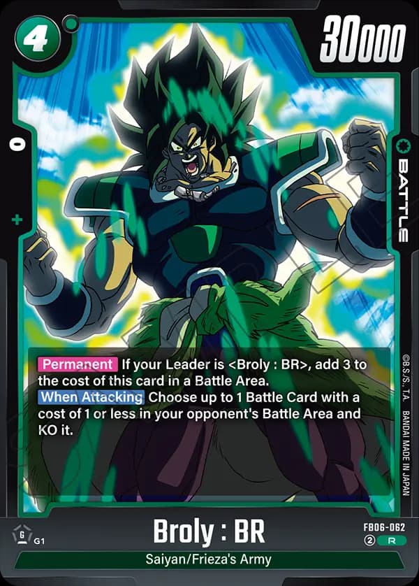 Broly : Br — R, FB06