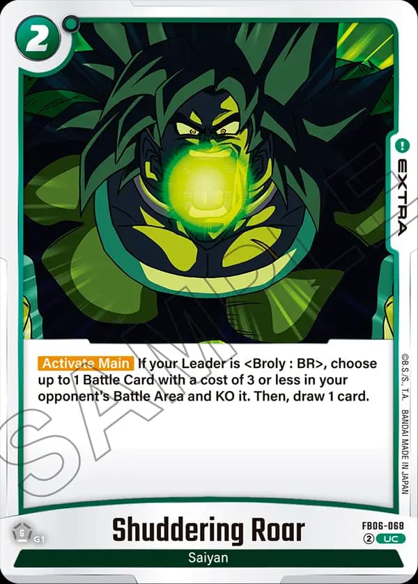 Shuddering Roar — UC, FB06