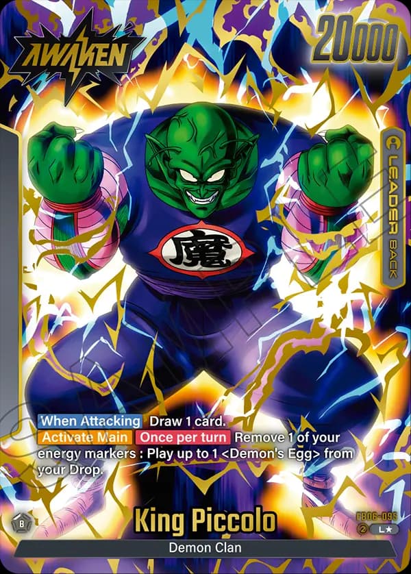 King Piccolo — L*, FB06 — Verso