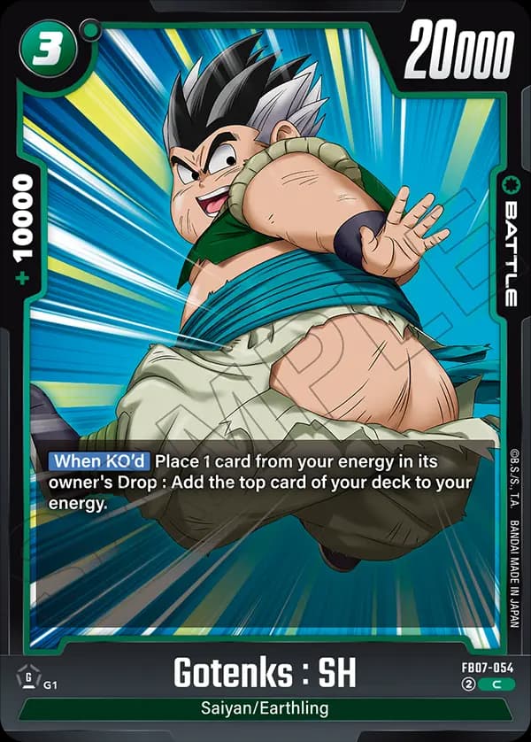 Gotenks : Sh — C, FB07