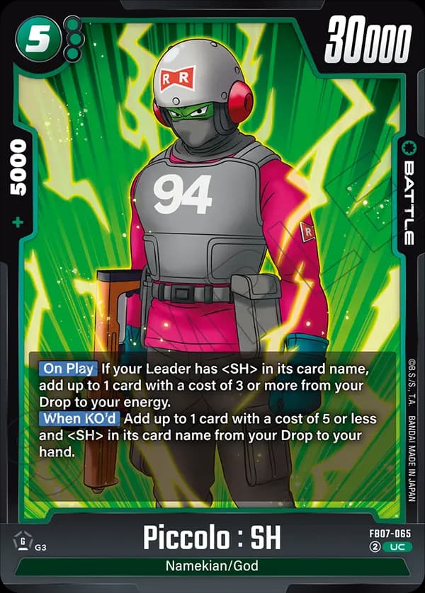 Piccolo : Sh — UC, FB07
