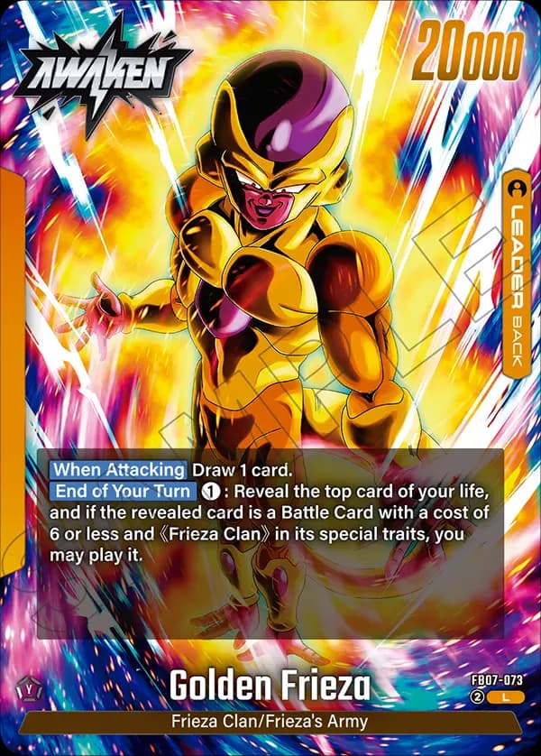Frieza — L, FB07 — Verso