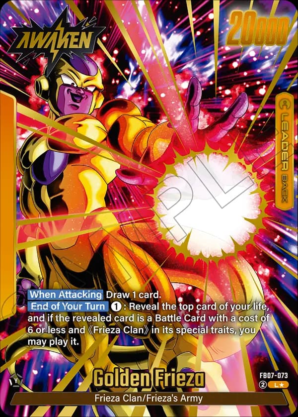 Frieza — L*, FB07 — Verso