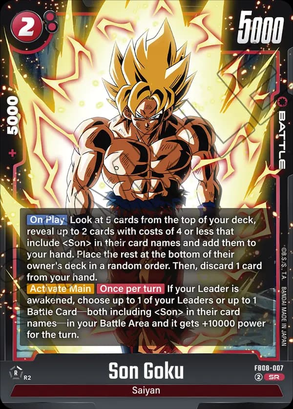 Son Goku — SR, FB08